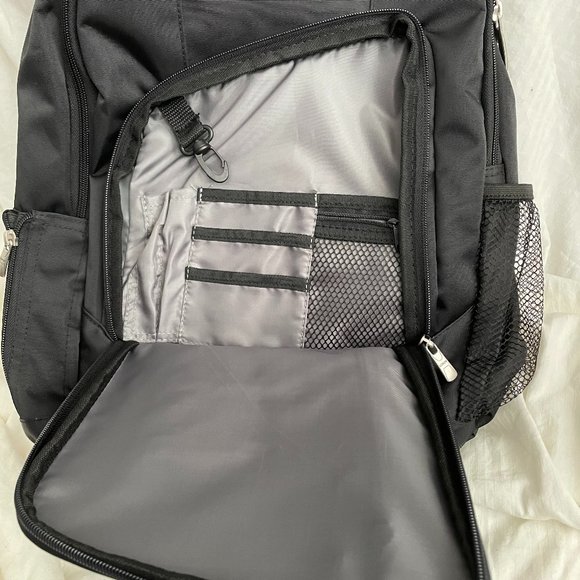 Soren Black Laptop Backpack-NWOT - Picture 2 of 13